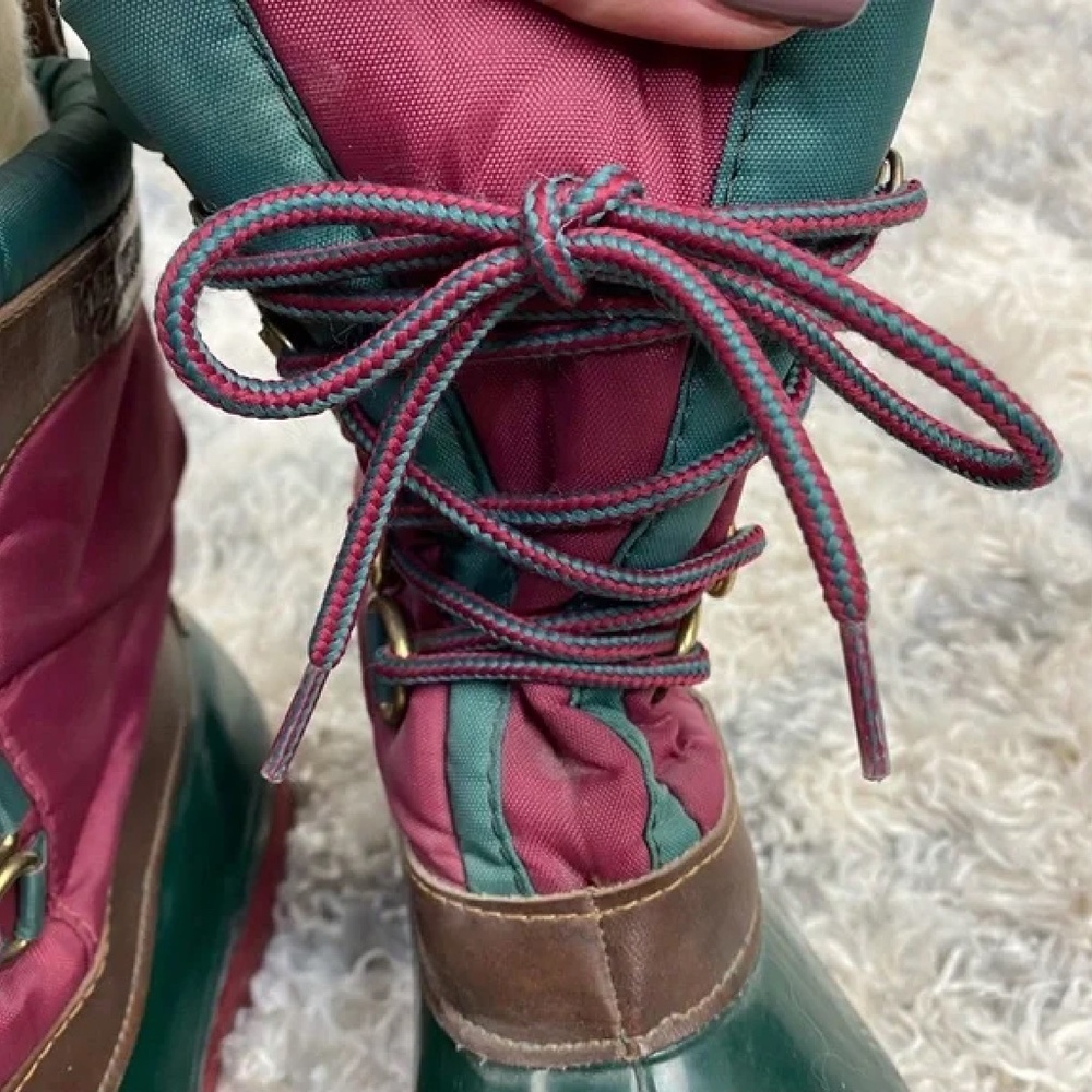 mens green duck boots